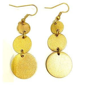 💗Brushed 3 Tiered Earrings